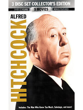 Best of Alfred Hitchcock 3 Disc 9 Movie Collectors Edition 13+ Hours of Suspense